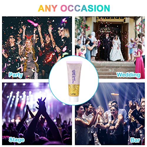 URAQT Glitter Corpo,Glitter Gel Corpo, Glitter Gel...