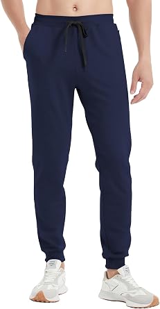 Idtswch 32/34/36/38/40 Long Inseam Mens Tall Sweatpants Joggers Regular Fit Workout Pants for Tall Men