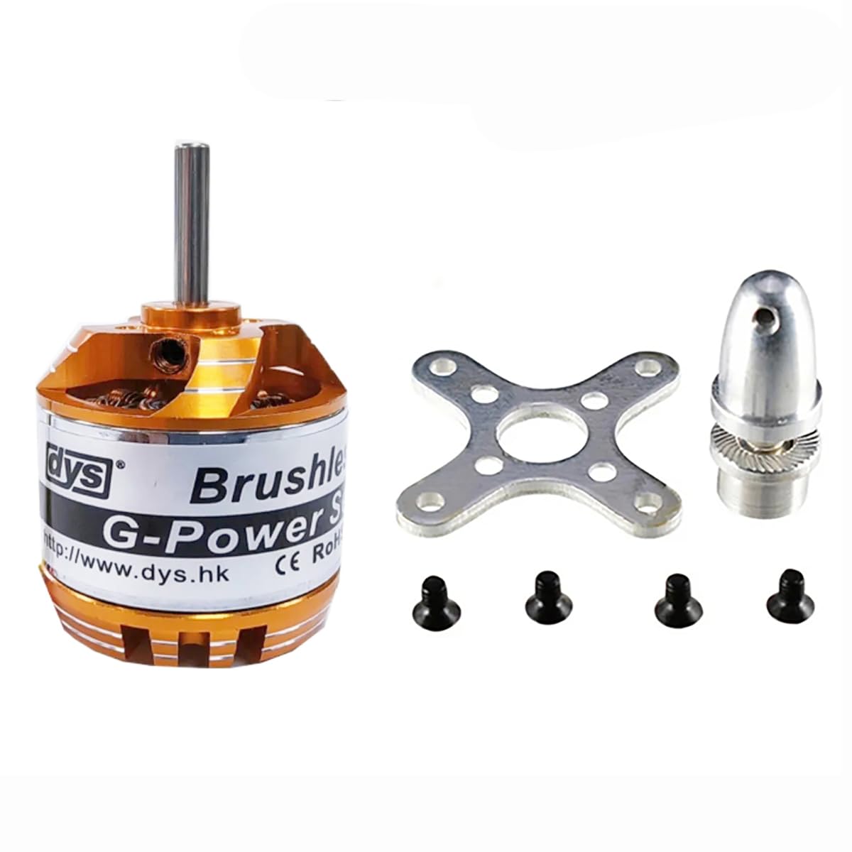 RHINOESC DYS D2830 750KV/850KV/1000KV/1300KV Brushless Outrunner Motor 2-4S for Multi-Copter/Fixed-Wing Aircraft/Helicopters (D2830 750KV)