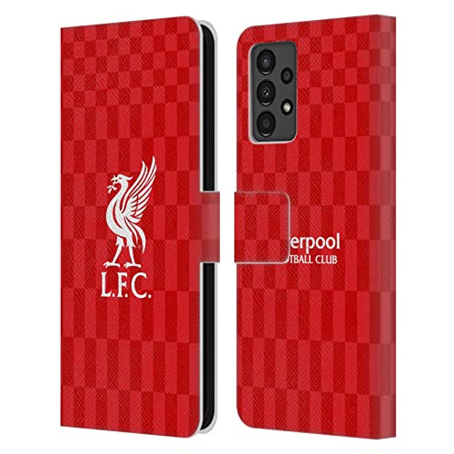 Housse Liverpool FC Samsung A13 étui portefeuille en cuir premium