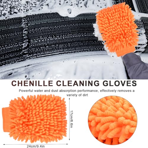 OctBird Kit Brosse Nettoyage Voiture 5 Pcs Brosse à Détails Auto, Car Cleaning Kit, Brosses pour Moteur, Tableau de Bord, Jantes, Sièges, Air Vent (Intérieur/Extérieur, Lavable, Tous Véhicules) – Image 5