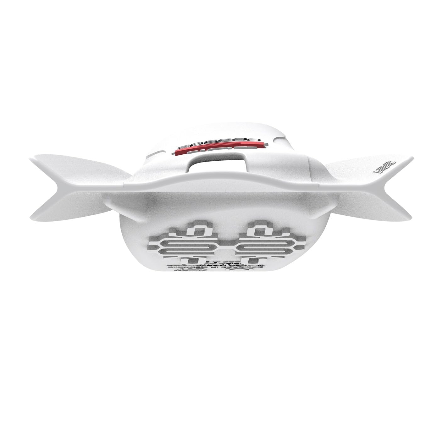 Speedo DMC Elite Schwimmflosse Weiß/Rot S