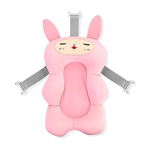 Miniatura 1 de Almohadilla de baño para bebé, antideslizante para bebé, almohadilla flotante para bañera para recién nacidos, almohada de baño suave para bañera,