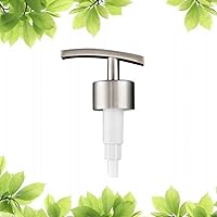 Vista 6 de Hemoton Cabezal dispensador de jabón de acero inoxidable, reemplazo de la bomba dispensadora de jabón líquido, bombas dispensadoras de loción