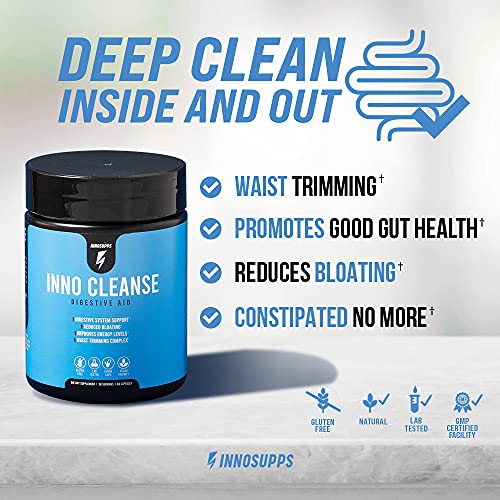 Inno Cleanse - Waist Trimming Complex | Digestive System Support & Aid | Reduced Bloating | Improves Energy Levels | Gluten Free, Vegan Friendly - Image 4