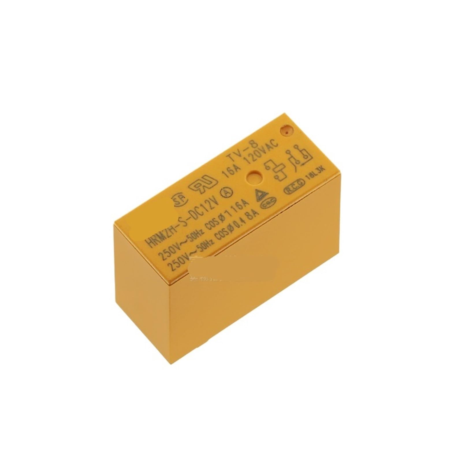 Relais 16A HRM2H-S-DC24V-C composant de commutation haute durabilité