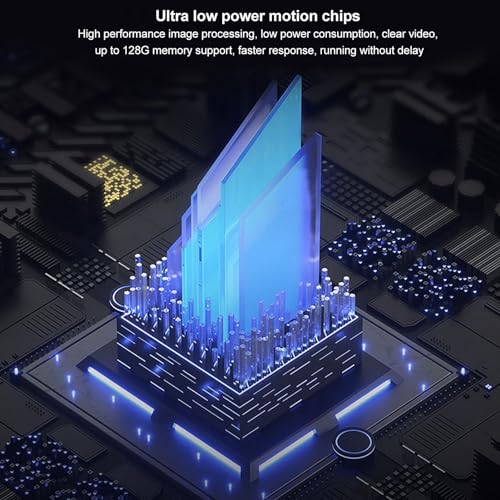 ciciglow 4K Police Body Camera, 1080P HD WiFi Body Worn Camera with Back Clip, Waterproof Mini Wearable Body Cam with Night Vision Motion Detection - Image 7