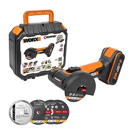 WORX WX800.9 Cordless 115mm Angle Grinder Review | Toolrage