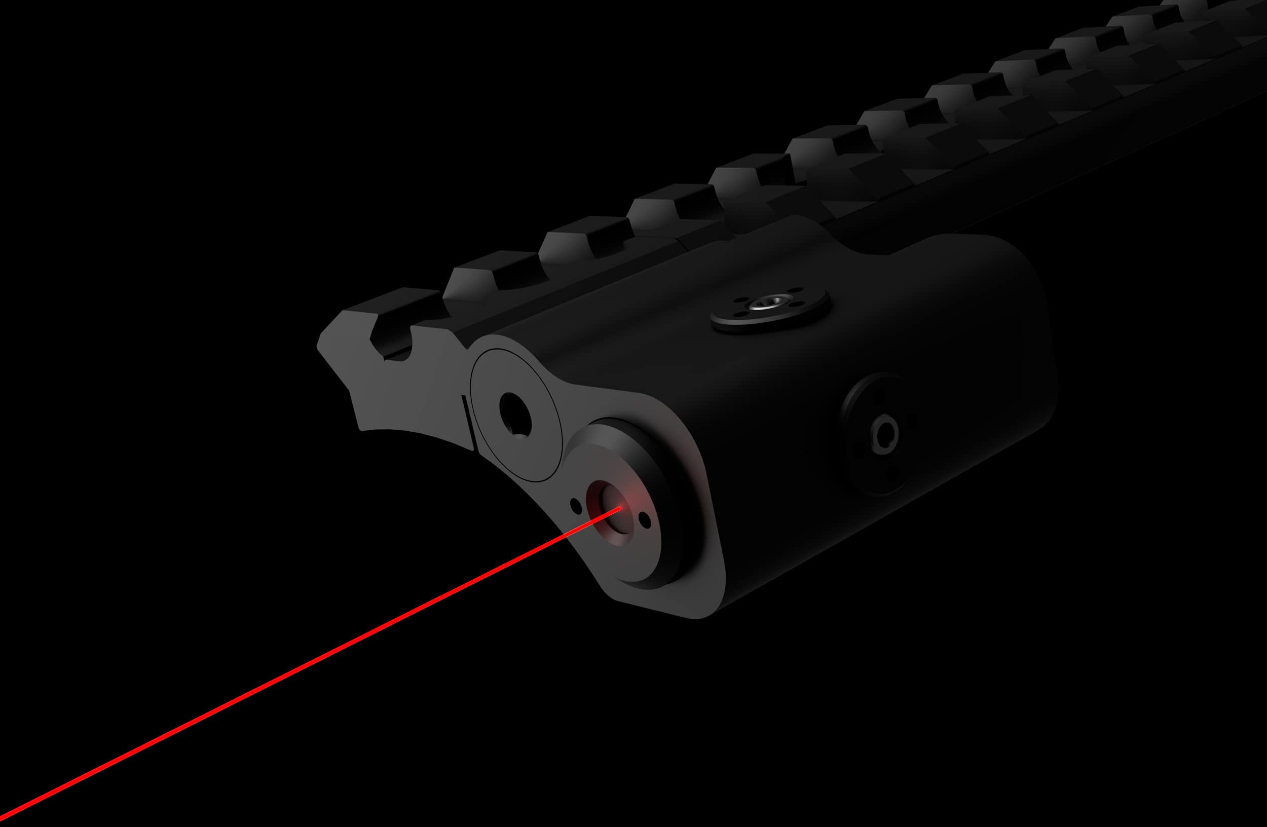 Monstrum Red Laser Sight System with Picatinny Mount for Mossberg 500