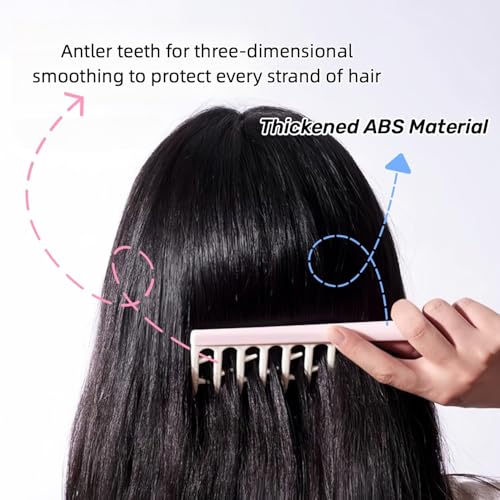 Peine de dientes anchos para rizos y desenredo miniatura 4
