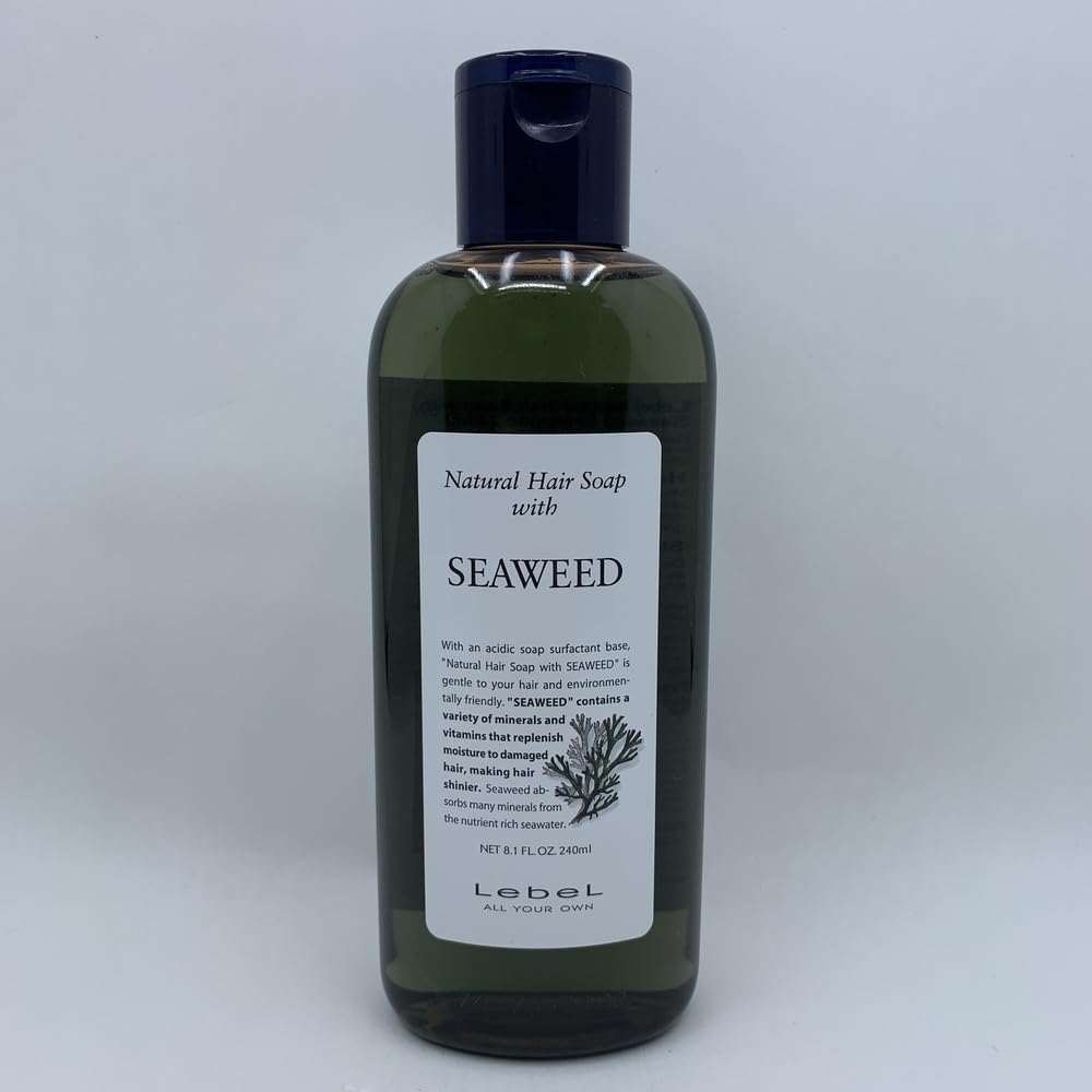 Lebel Natural Hair Soap Seaweed - 240ml - Image 4