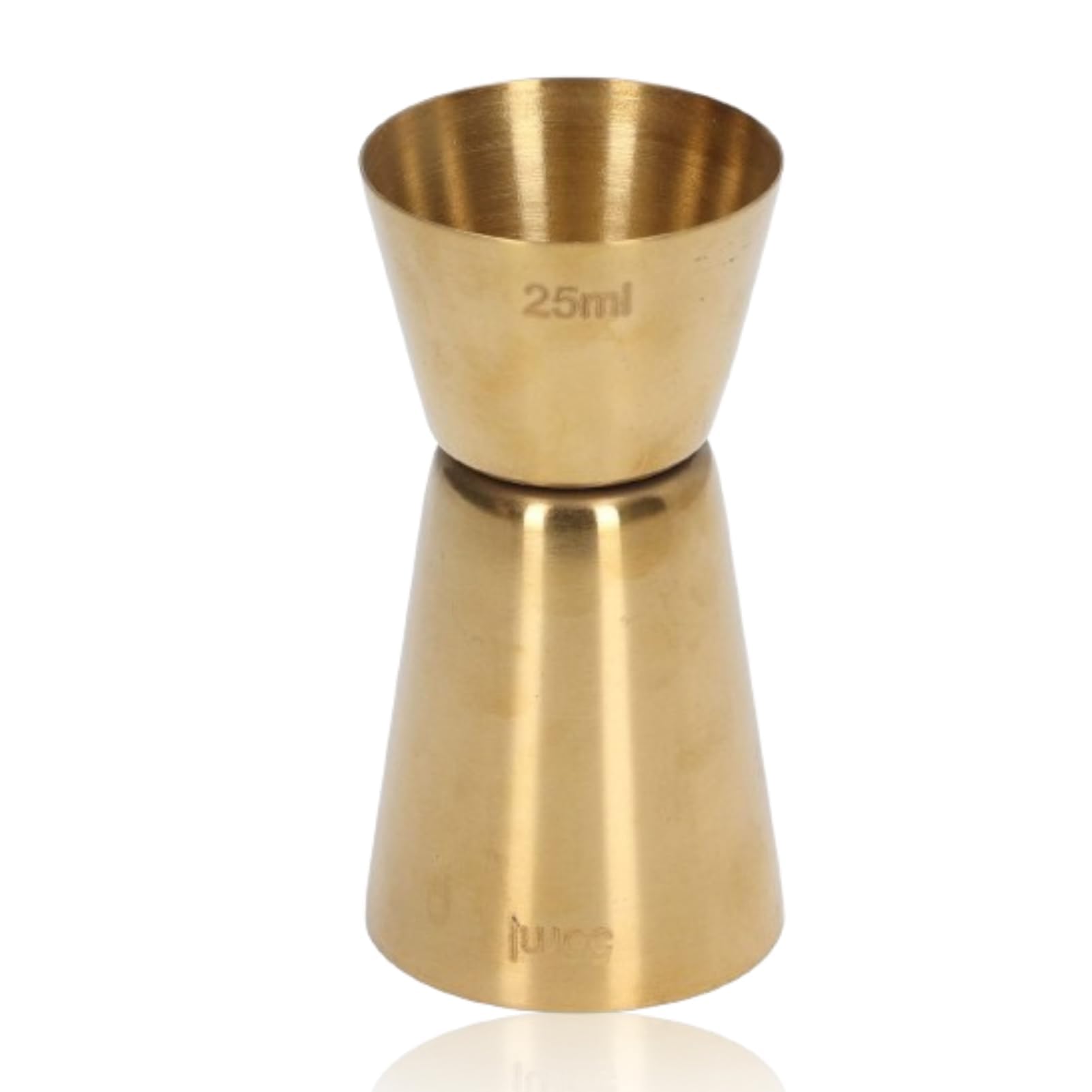 2 Pièces Double Cocktail Jigger Style Cloche En Acier Inoxydable Jigger 1 Oz / 2 Oz Bar Mesure Avec Des Marques De Finition Polie Pour Bartending Et Outils Domicil