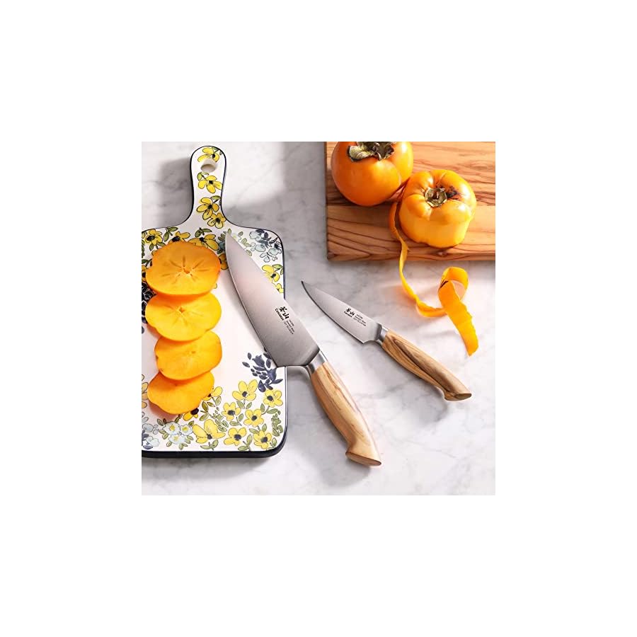 Cangshan OLIV Series 2-Piece Starter Knife Set, Forged Swedish 14C28N Steel, 501660