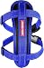 EzyDog Chest Plate Custom Fit Dog Harness (Medium, Blue)