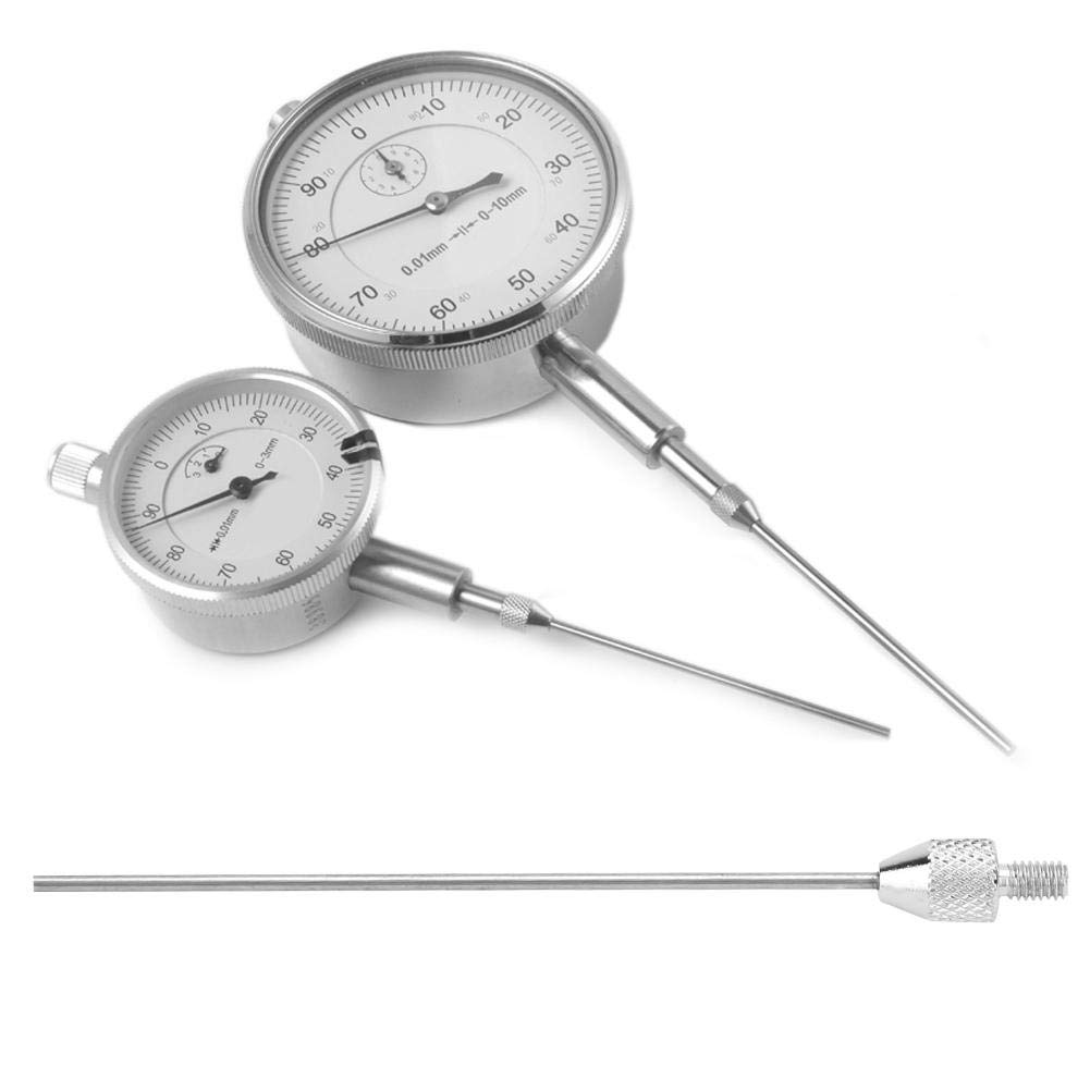 Point de pratique du comparateur, pointe de l'aiguille du comparateur en acier au tungstène, pour accessoires d'atelier(R1,5 x 50)