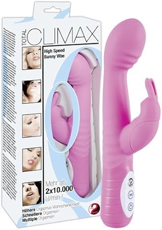 Total Climax High Speed Bunny/G de punto Vibrador Completo ...