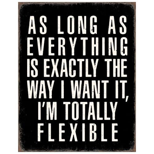Funny Quotes Wall Art 11x14 - Sarcastic Office Wall Decor For Men & Women - Black Motivational Poster - Humorous Saying For Home Office - Inspirational Man Cave Gift - Work Desk Decoration - UNFRAMED