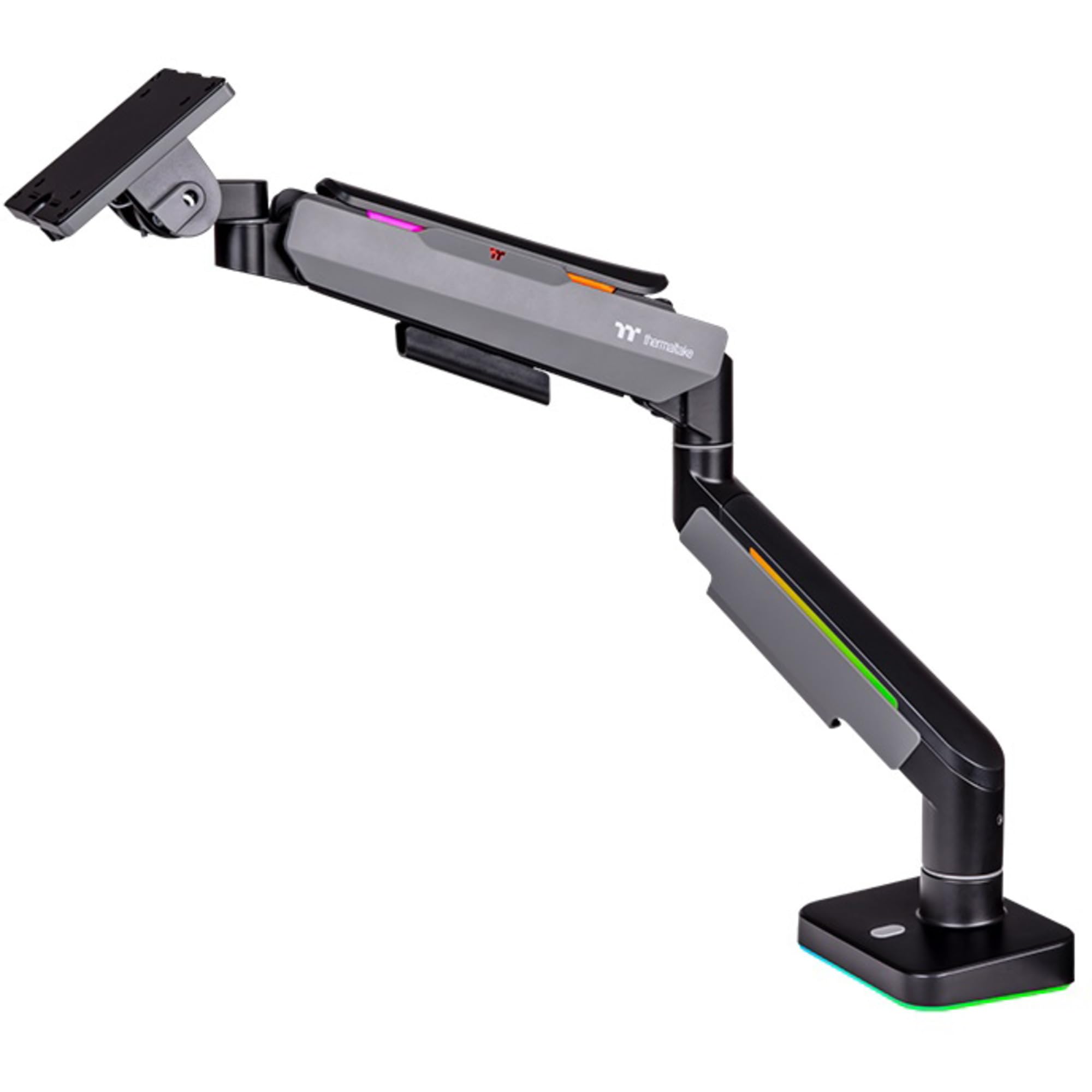 Thermaltake Braccio per Monitor, Singolo, RGB | Nero