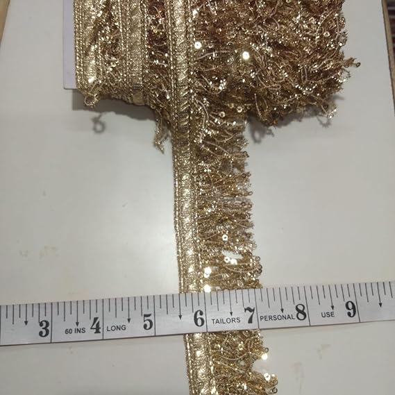 Image of Lace Border for Decorate Saree Suits Dupatta Handcraft Products Size 5 Meter (RM-LACE24)