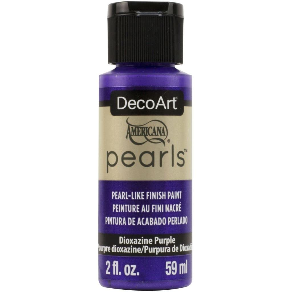 Decoart Dioxazine Purple Deco Art Pearls Paint 2Oz Diox, One Size