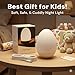 L LOHAS LED Egg Night Light for Kids, Baby Night Light with 7 Colors Changing,Stepless Dimming Brightness, BPA Free, Rechargeable & Touch Control, Nursery Night Lamp for Breastfeeding