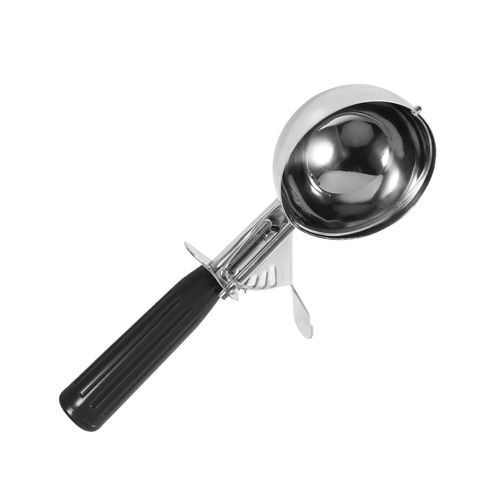 Yctze Cuillère à Crème Glacée en Acier Inoxydable avec Poignée Antidérapante pour la Maison et les Magasins de Desserts, Outil de Cuisine Durable et Pratique, 1 Pièce (4,7 cm)