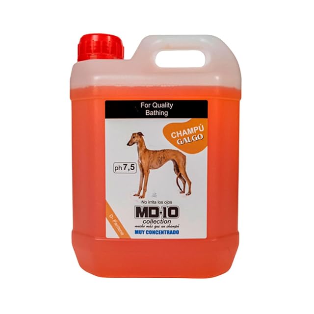 Champú para Galgo - Champú Hidratante y Dermoprotector con Vitamina D-Pantenol - Ideal Perros Pelo Corto