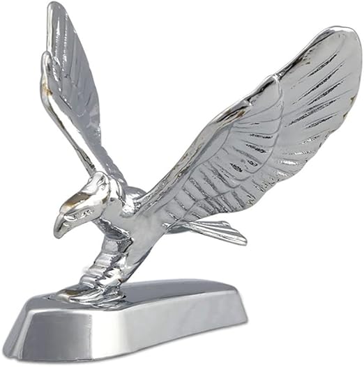 Flying Eagle Hood Ornament Sticker Birds Logo Fits Car 3D