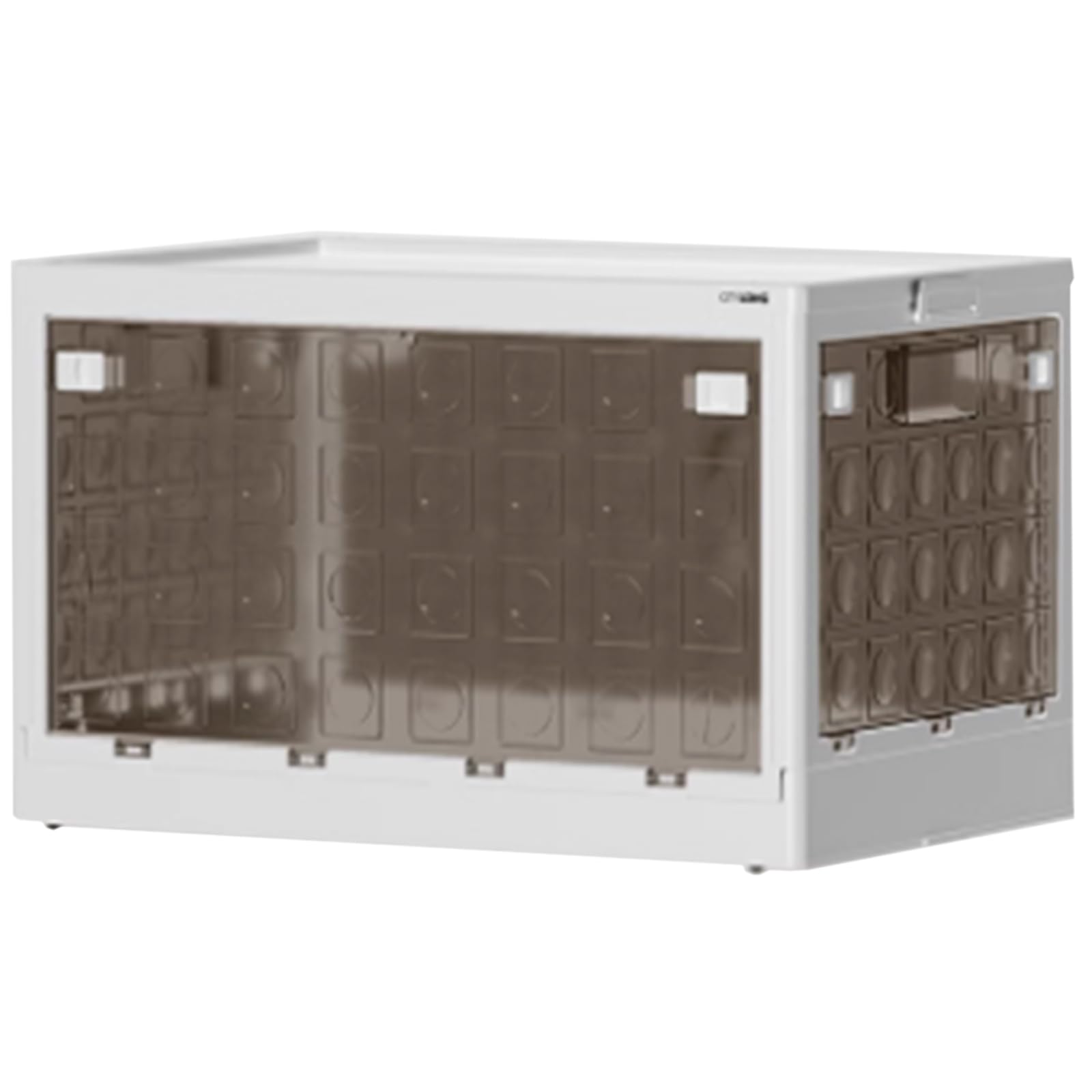 Malle de rangement plastique avec roulettes pour organiser le salon