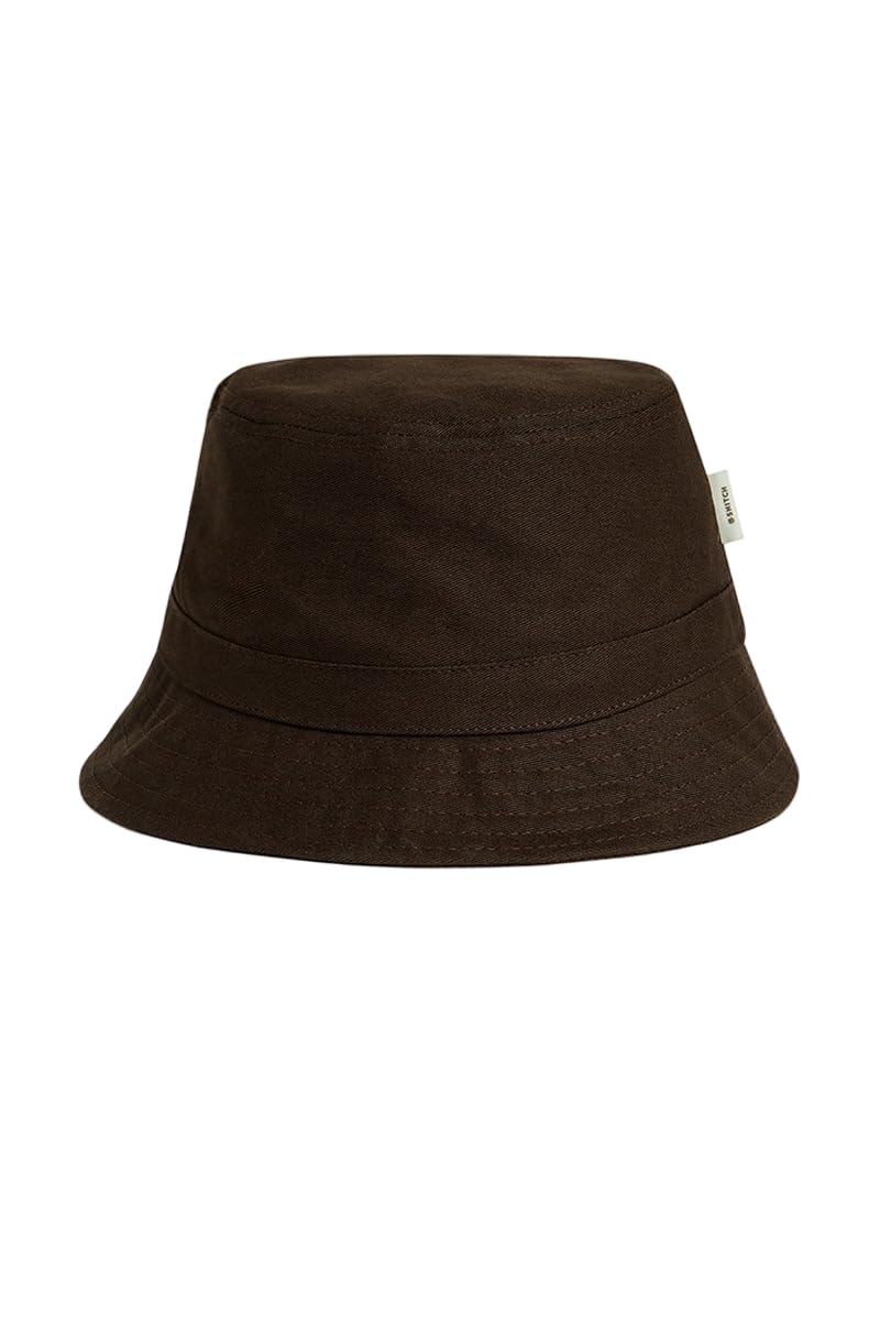 Buy SNITCH Core Lab Classic Bucket Hat, Cotton Twill, Brown