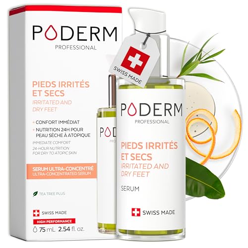 Sérum mycose pieds PODERM au tea tree pour réparer la desquamation