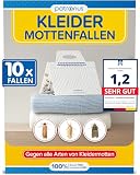 Patronus Kleidermottenfalle [10 Stück] mit maximaler Lockwirkung