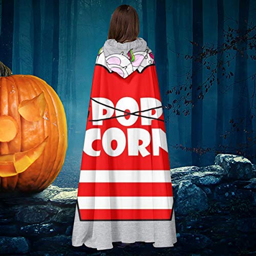 AISFGBJ Unicornio palomitas de maíz unisex de Navidad, Halloween, caballero bruja con...