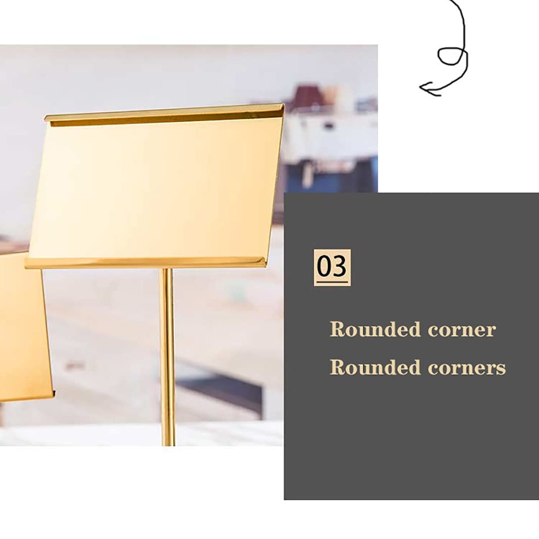 3 soportes para números de mesa, soporte para tarjetas, soporte de acero inoxidable, varios tamaños plateados, soportes para números de mesa de 4 pulgadas y 6 pulgadas para bodas/4 pulgadas (4 pulga