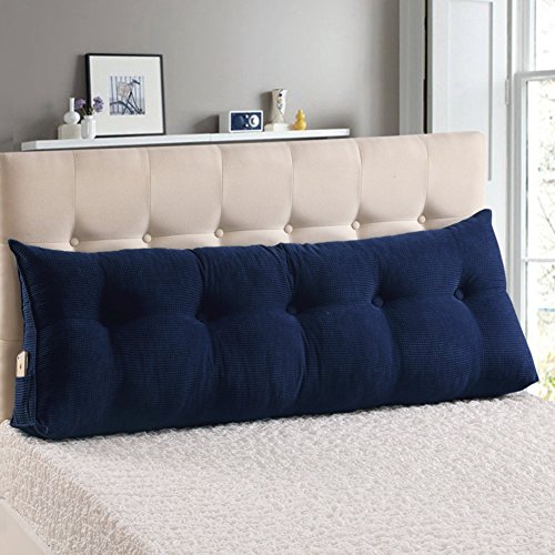 General Vercart Sofa Bed Large Upholstered Headboard Filled Triangular Wedge Cushion Bed Backrest