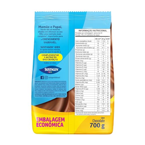 Sustagen Kids, Chocolate Sachê, 700G