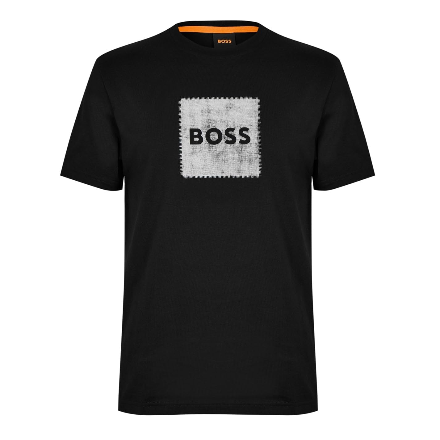 BOSS Mens HBO Stitch Logo T-Shirt Black XL