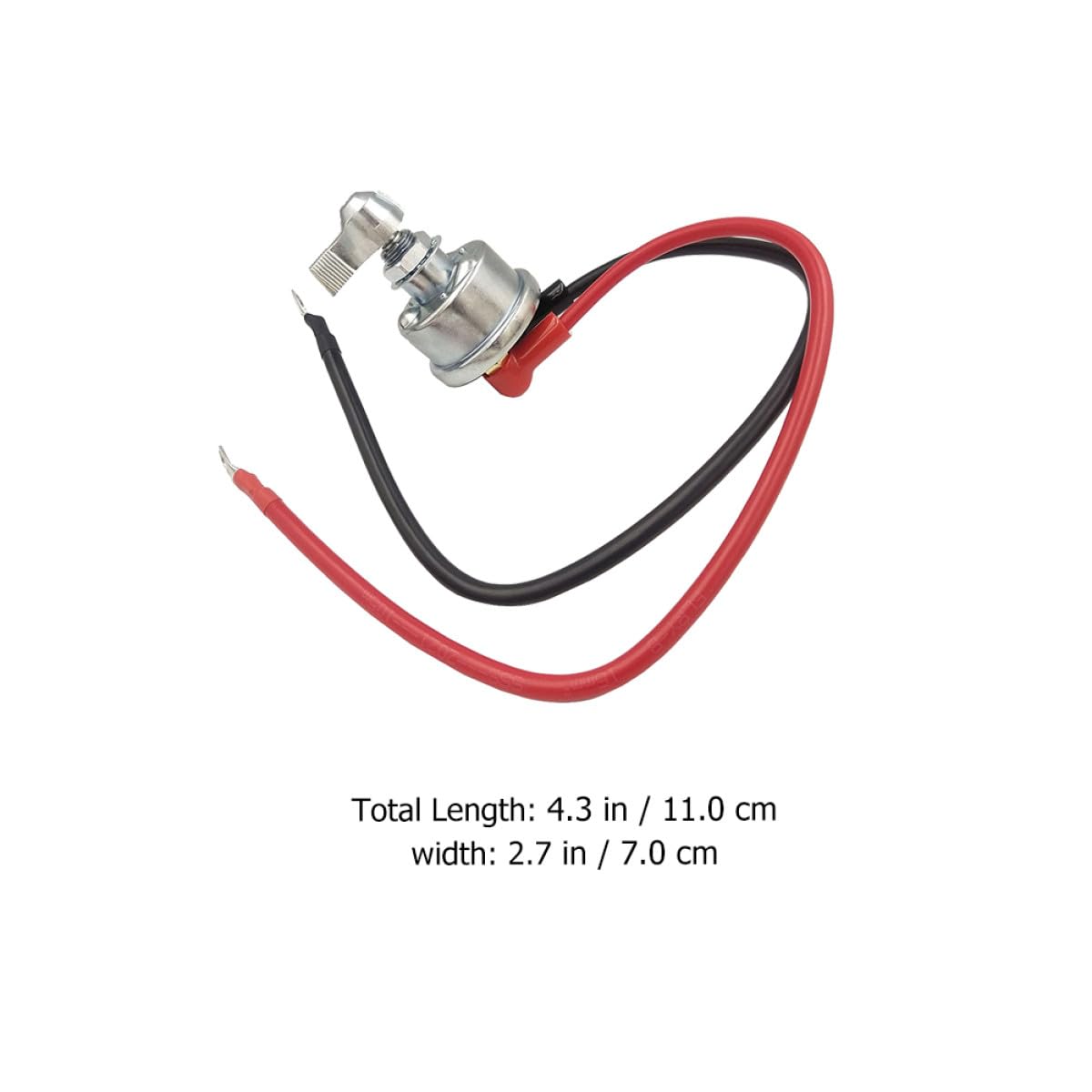 PRETYZOOM Interruptor Aislador de Batería para Vehículo Cuerpo de Aluminio y Terminales de Cobre, Protege contra Fugas y Mejora la Seguridad en Coches y Camiones