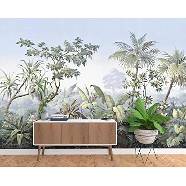 3D Behang Muurschilderingen Groen & Bos Muurposters Foto Muurschilderingen 3D Muurstickers Effect Decoratie Behang Jongens Meisjes voor Slaapkamer Woonkamer 400 cm × 280 cm