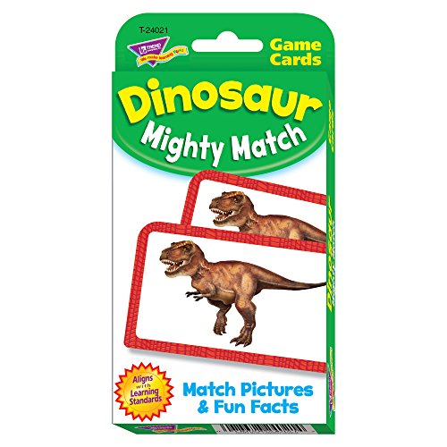 Dinosaur Mighty Match Challenge Cards by Trend Enterprises Inc Cover