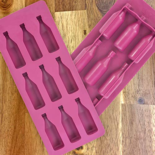 Fairly Odd Novelties Wine Bottle Ice Cube Tray Funny Novelty Chocolate Candy Jelly Mold #TOP4