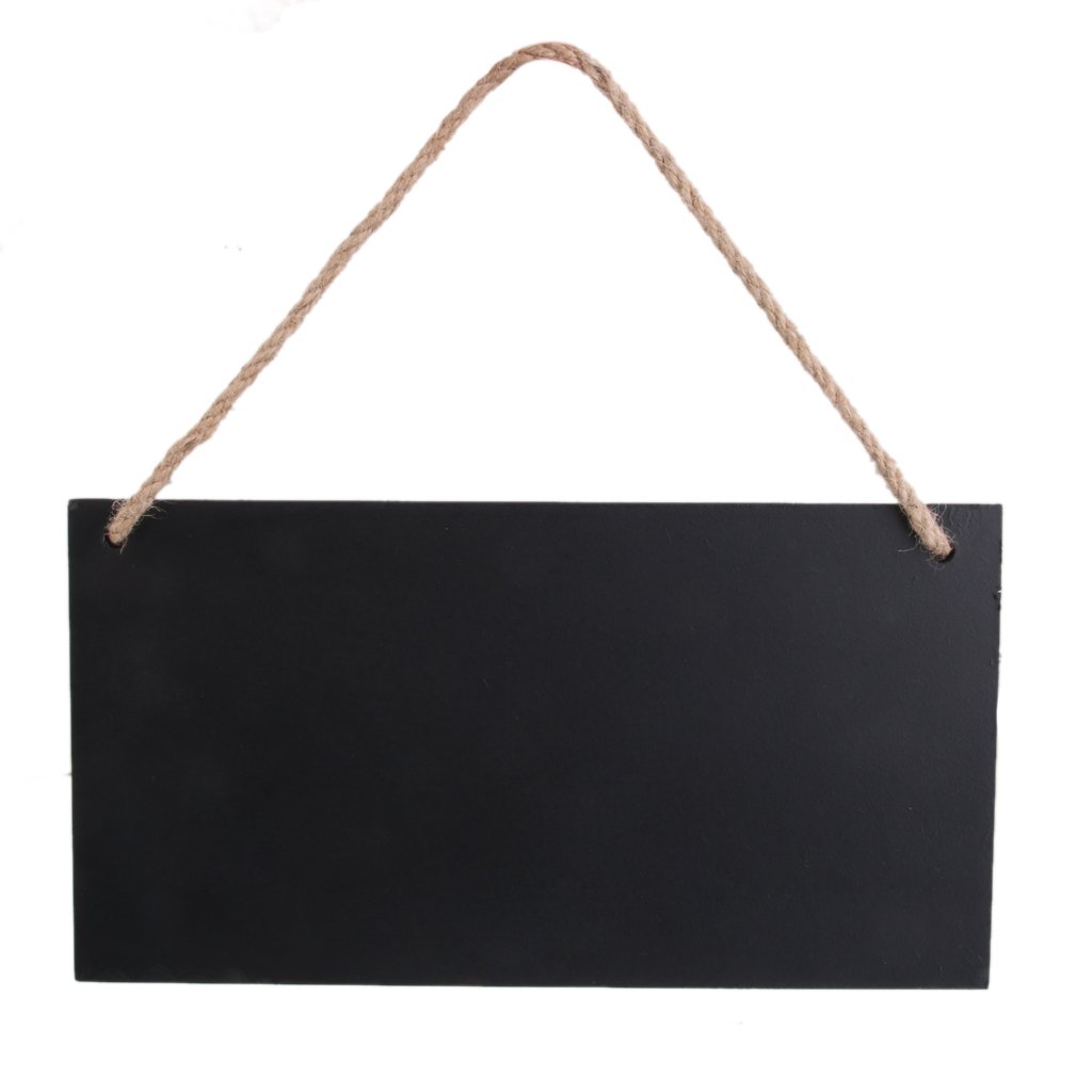Generic Hanging Blackboard Message Board Memo Board Black Board Chalk