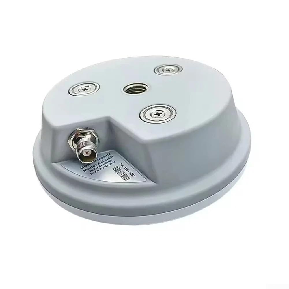 Antena GNSS de encuesta AG35 con GPS L1 L2 L5 para Galileo Glonass Beidou, IP67 impermeable para maquinaria agrícola y nivelación de tierras (antena única)