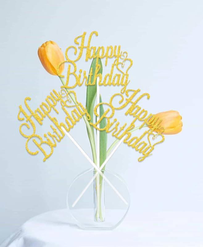 Bâtons de centre de table d'anniversaire : la solution déco dorée pour sublimer vos buffets
