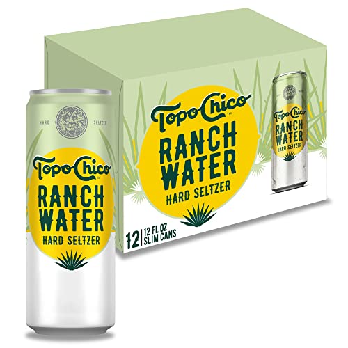 Topo Chico Ranch Water Hard Seltzer, Gluten Free, 4.7% ABV, 12-pack, 12-oz cans