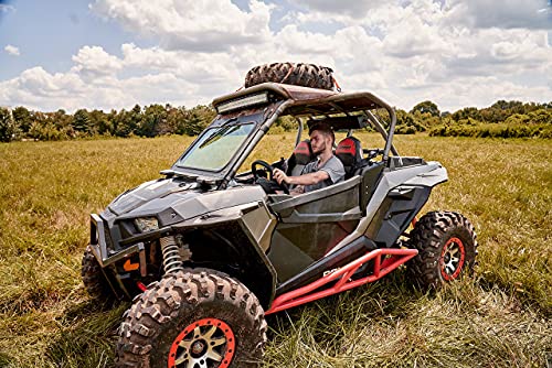 Belva Basb27 27” Wide Ipx5 Weatherproof Marine Utv Atv Sound Bar, Six 3" Speakers, Two 1" Tweeters, Built-In Amplifier, Aux Input, Bluetooth Audio, Rgb Multicolor Illumination, With Wireless Remote #TOP4