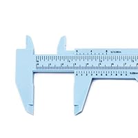 Vista 4 de Paquete de 2 reglas de cejas Microblading, regla de guía de cejas, regla de guía de cejas, herramientas permanentes, pinzas para tatuaje, línea