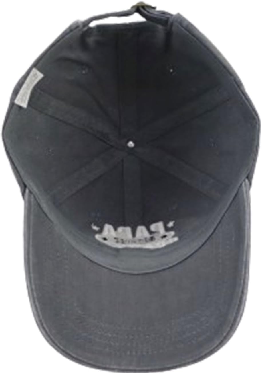 Papa Because Grandpa is for Old Guys Hat for Men, Funny Adjustable Cotton Embroidered Baseball Cap - Image 6