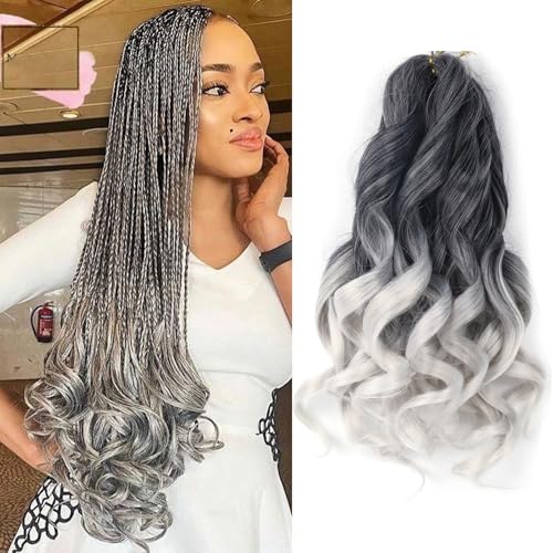 Aeagoo French Curl Braiding Hair