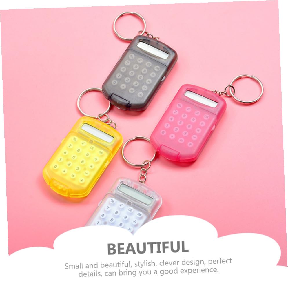 Calculatrice de poche DOITOOL petit format mini compteur et accessoires clés de calcul - 3